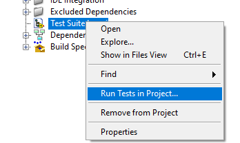 Run nested project
